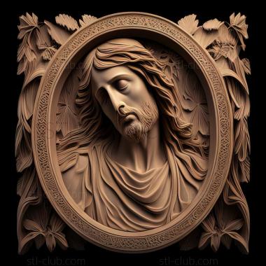 3D model st jesus (STL)